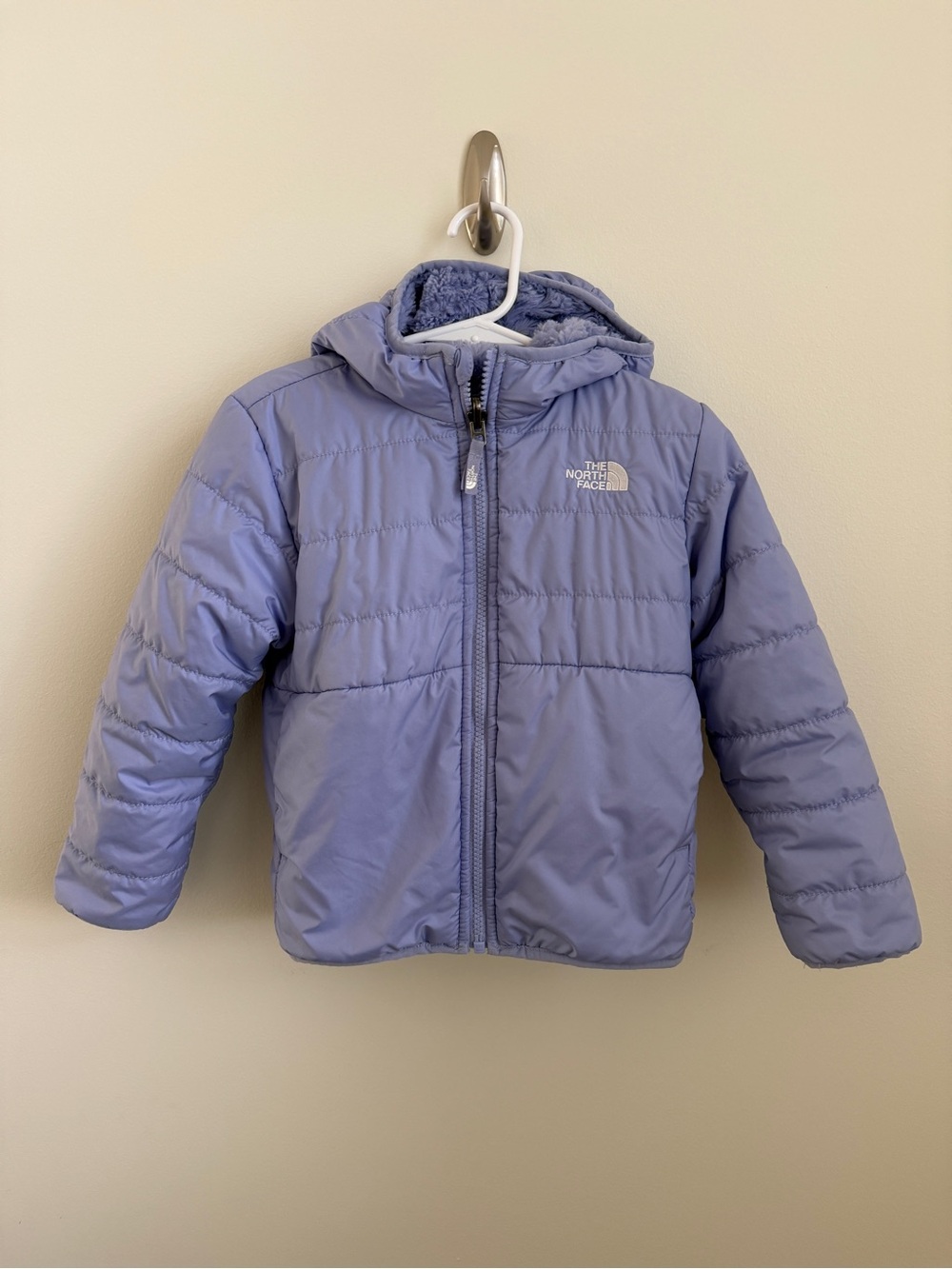 The North Face Reversible Hooded Puffer Jacket - 4T